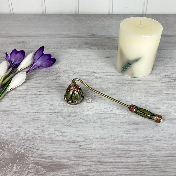 Green Leaf Candle Snuffer