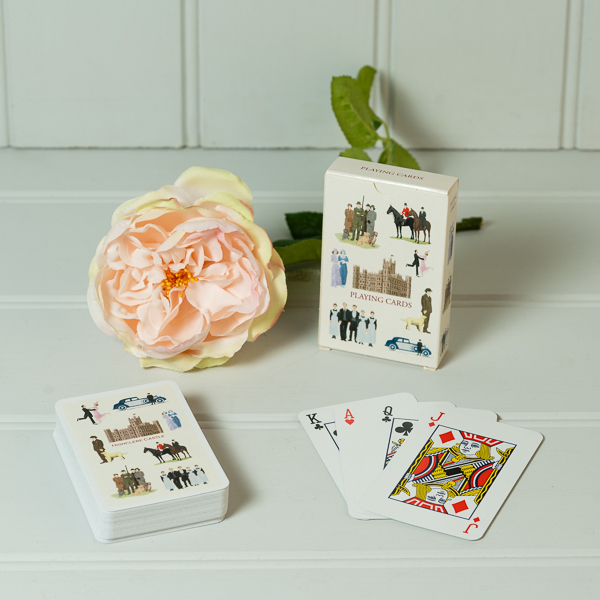 Highclere Playing Cards - Cream