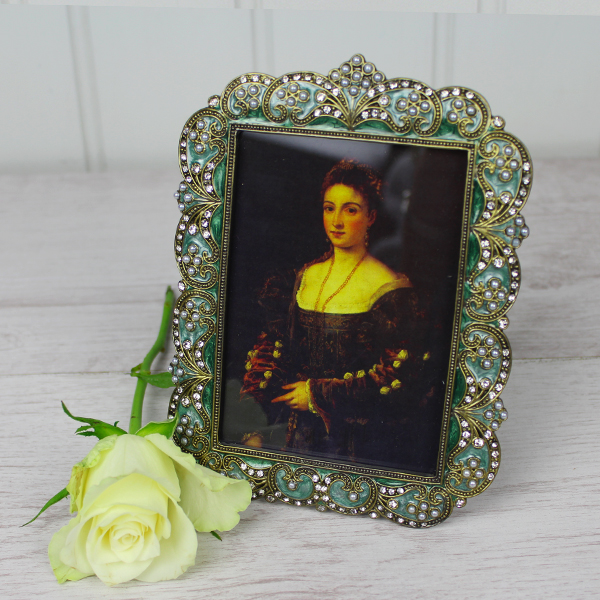 Jade Jewelled Frame