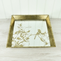 Birds Mirror Tray