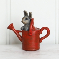 Bunny In a Watering Can 