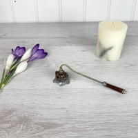 Chestnut & Blue Candle Snuffer