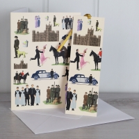 Downton Style Bookmark and Greetings Card