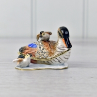 Duck with Ducklings Trinket Box