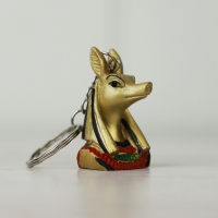 Jackal Head keyring