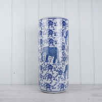 Elephant Ceramic Umbrella Stand