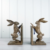 Hare Bookends