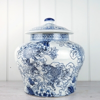 Carp Design Ginger Jar