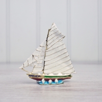 Sailing Boat Trinket Box