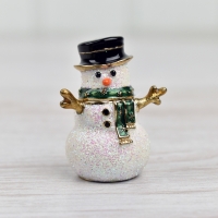 Snowman Trinket Box