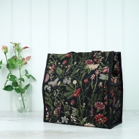 Tapestry Bag - Black Floral