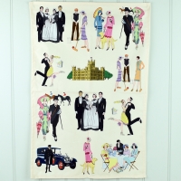 Downton Style Tea Towel