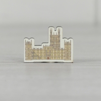 Wooden Pin Badge 
